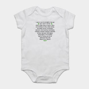 Griswold Rant Baby Bodysuit